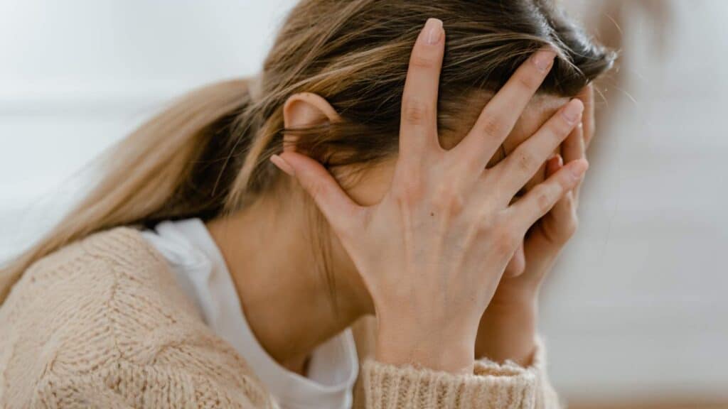 Woman facing challenges with stimulant use.